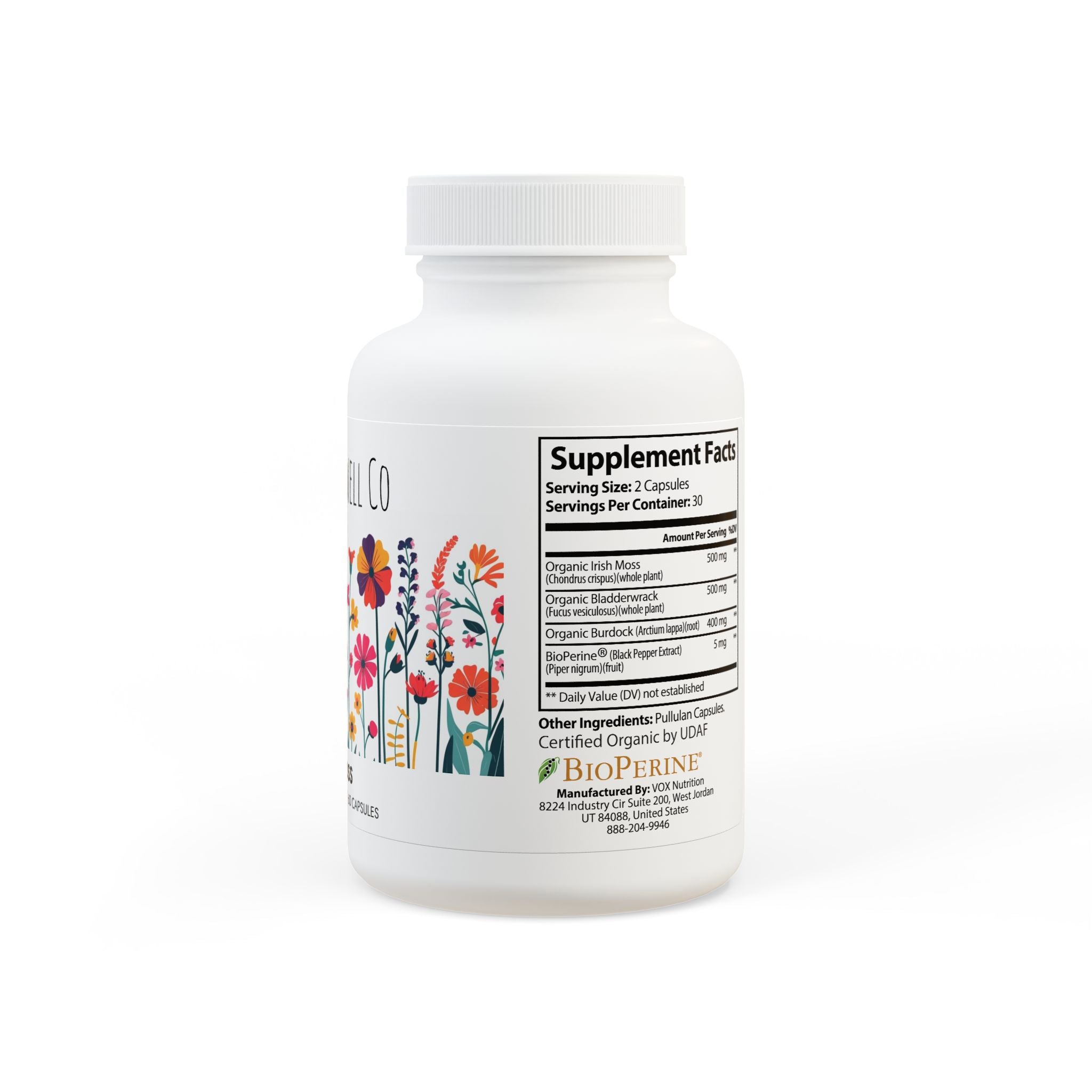 Sea Moss Supplement – 60 Capsules for Immunity