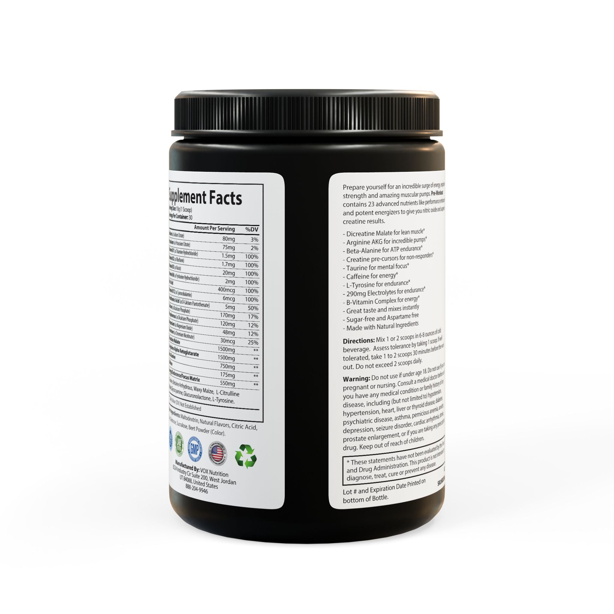Watermelon Pre-Workout Supplement – Boost Energy