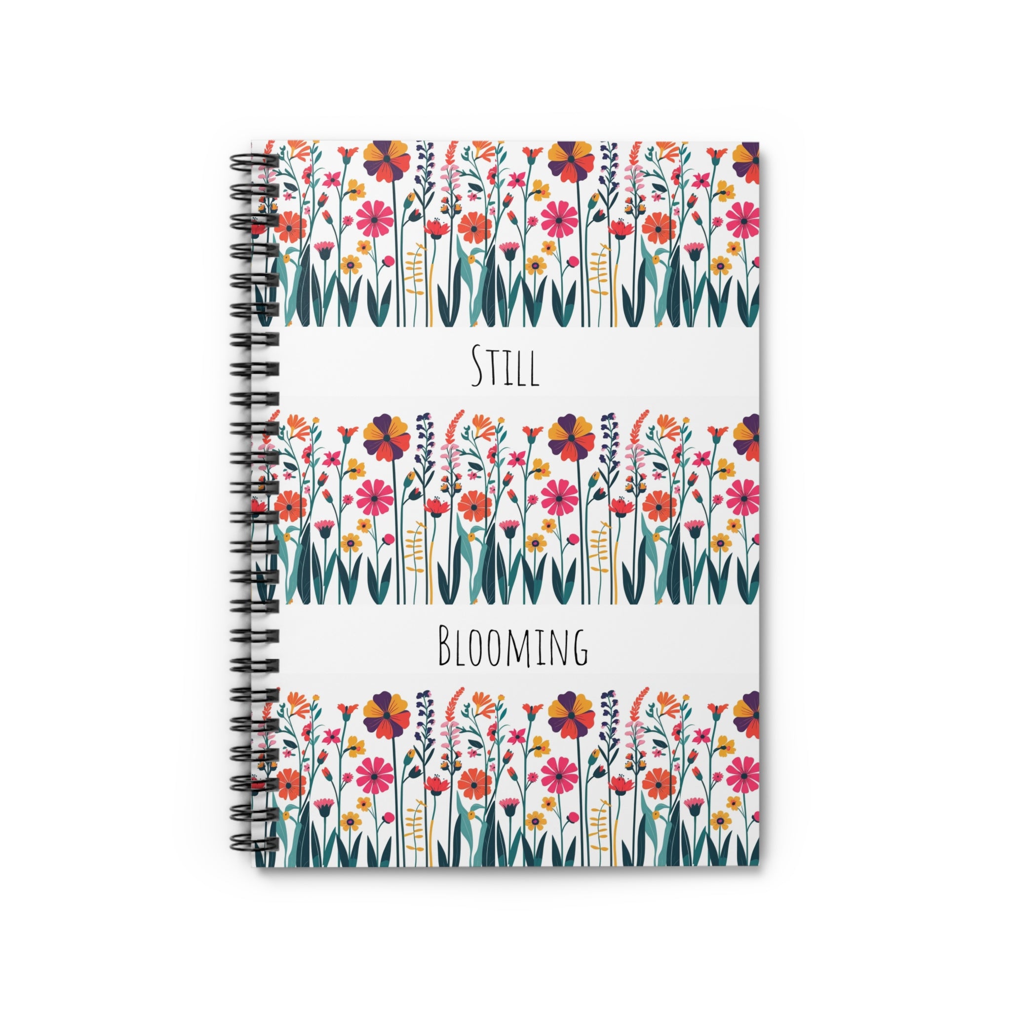 Floral Spiral Notebook – Beautiful & Functional Stationery