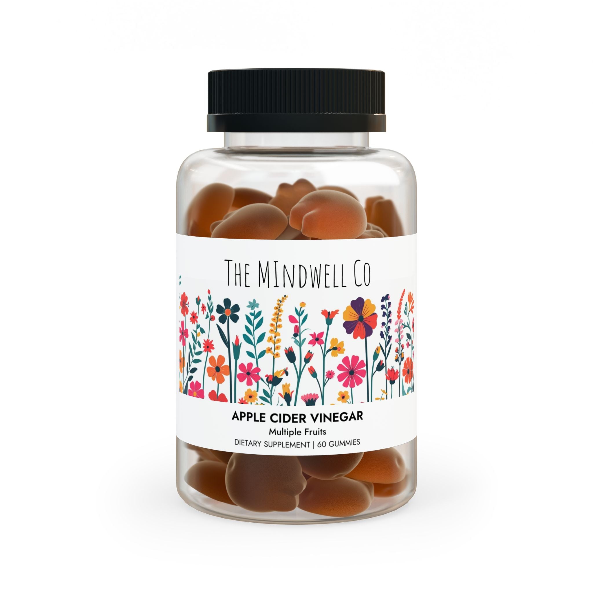 Apple Cider Vinegar Gummies – 60 Tasty Gummies for Digestion & Detox